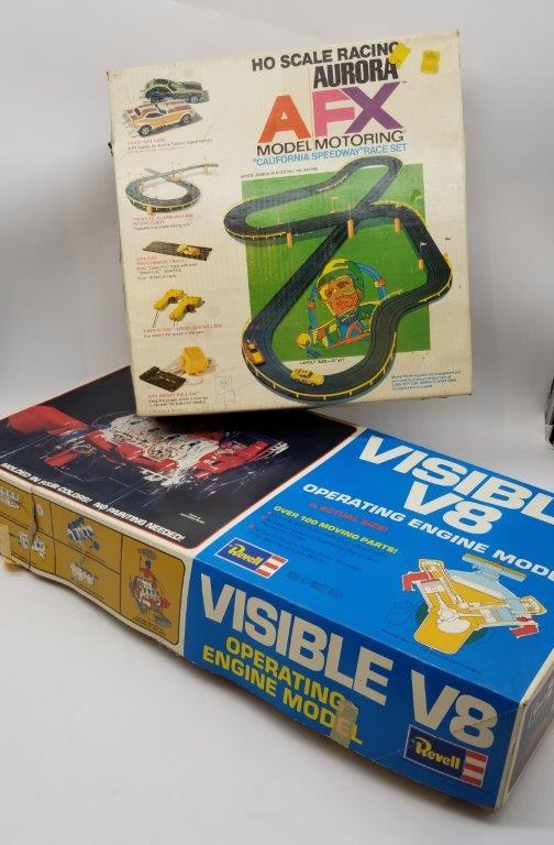 VISIBLE V8 AND HO SCALE RACING