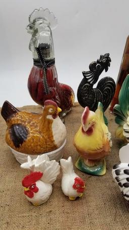 CERAMIC CHICKEN DÉCOR AND KITCHEN ART