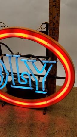 VINTAGE OLY NEON LIGHT