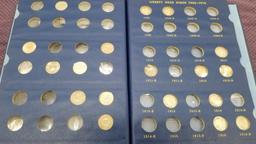 21 BARBER DIMES IN CLASSIC WHITMAN FOLDER.