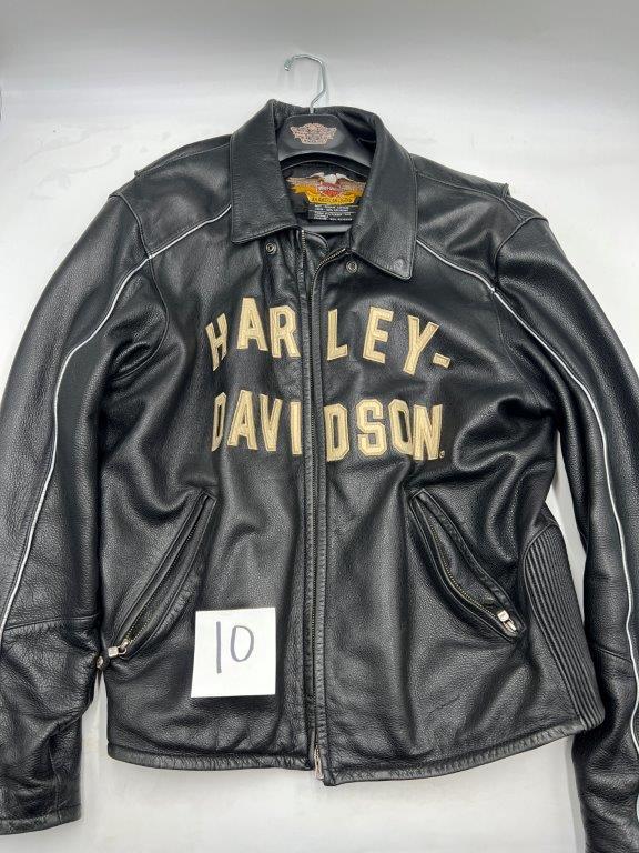 100TH ANNIVERSARY LEATHER HARLEY-DAVIDSON JACKET XL