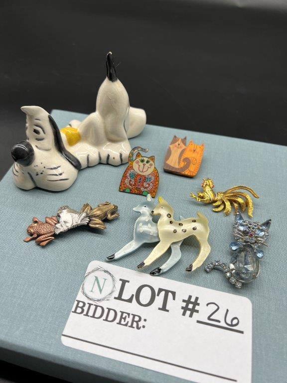 ANIMAL PIN LOT