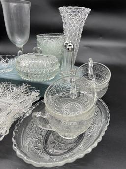 CUT GLASS LOT