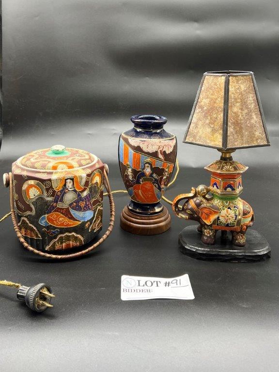 NIPPON ELEPHANT LAMP LOT