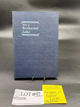 SIGNED ENCHANTED LAKE LOT