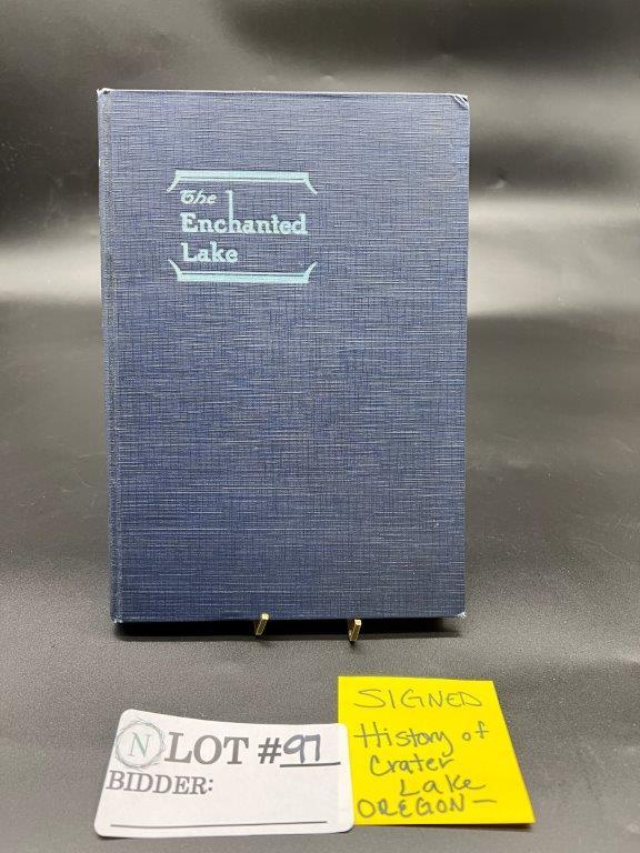 SIGNED ENCHANTED LAKE LOT