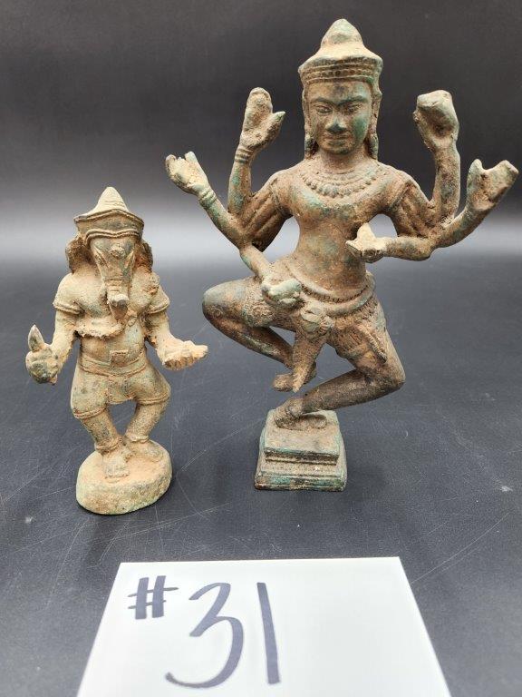 HINDU TERRACOTTA STATUES