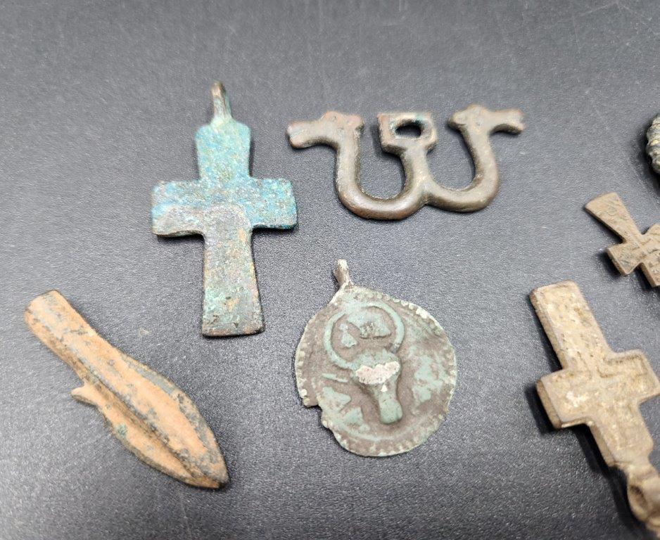 REPRODUCTION BRONZE AGE/MEDIEVAL PENDANTS