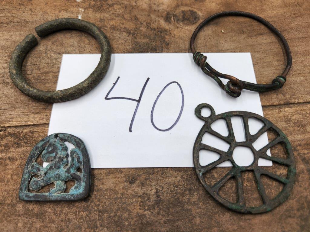 REPRODUCTION MEDIEVAL ARM BANDS/PENDANTS