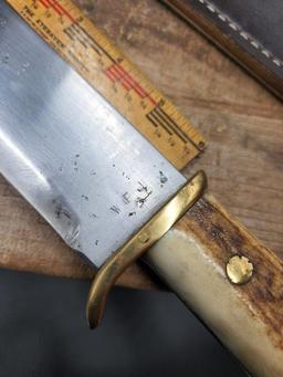 ANTLER HANDLE CORN KNIFE STYLE BLADE