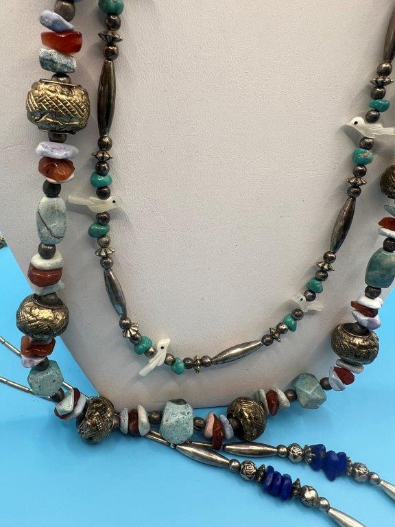 Native American Inspired Stone Necklaces