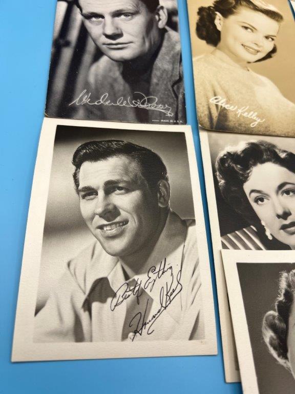 Collection of Vintage Signed Headshots