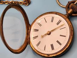 Pocket Watch with Chain, Incomplete Pocket Watch