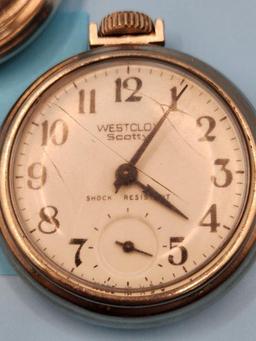 3 Westclox Brand Pocket Watches