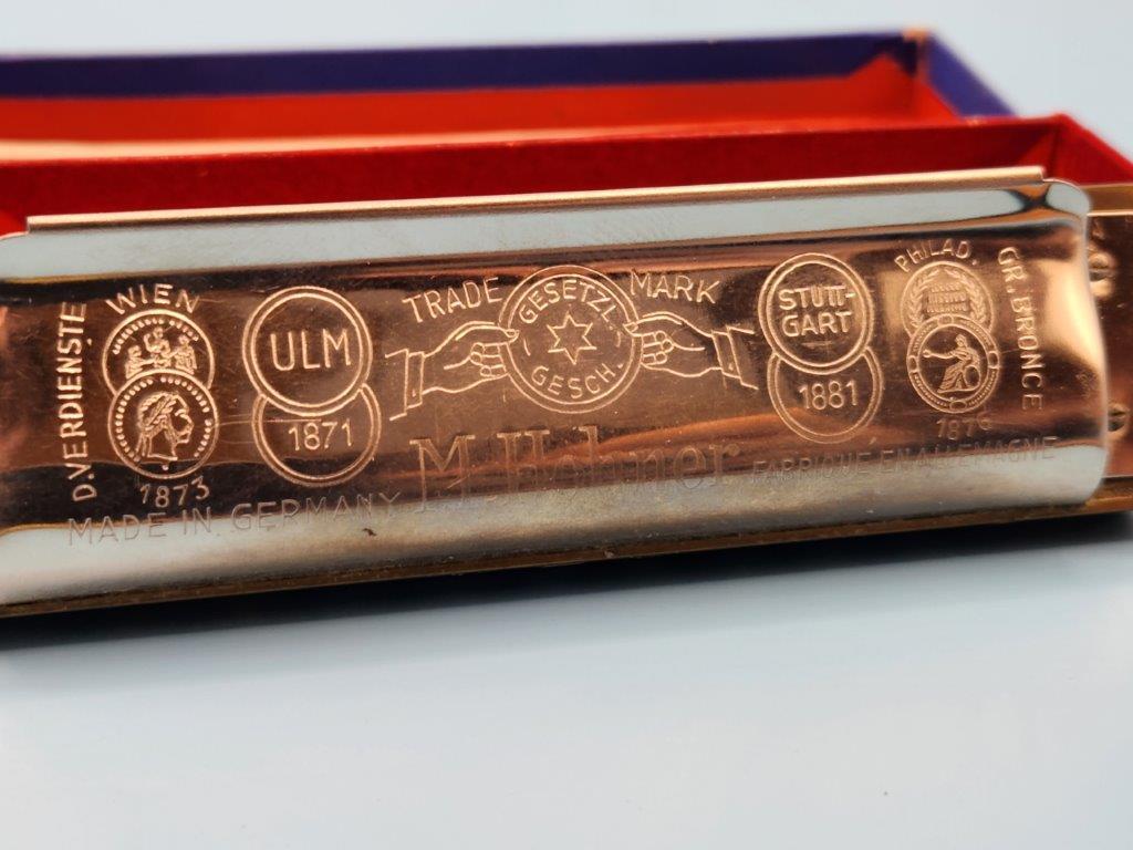 Vintage Harmonica & Pitch Pipe in original boxes