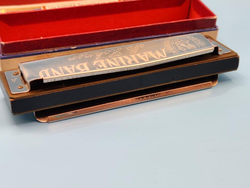 Vintage Harmonica & Pitch Pipe in original boxes