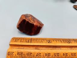 Large Rough Cut Garnet, Carved Stone "Bear", Geode, Arrowhead, and more