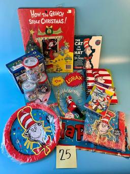 Dr Seuss Party Items, The Lorax, and more