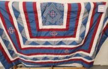 Vintage "Hmong Thai Patchwork" pattern Quilt