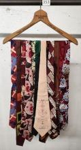 Collection of Vintage Mens Neck Ties, some silk