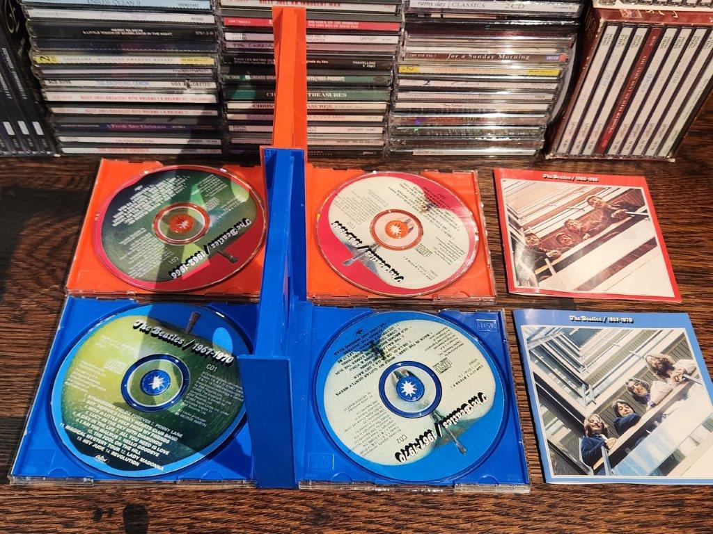 Mega Collection of Vintage CDs includes Beatles