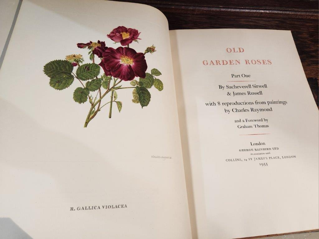 1950s Books Vol 1 and 2 "Old Garden Roses"