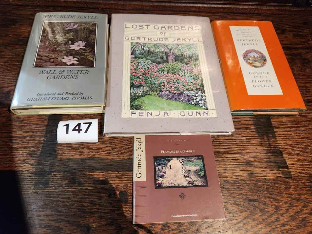 Book Collection of author Gertrude Jekyll