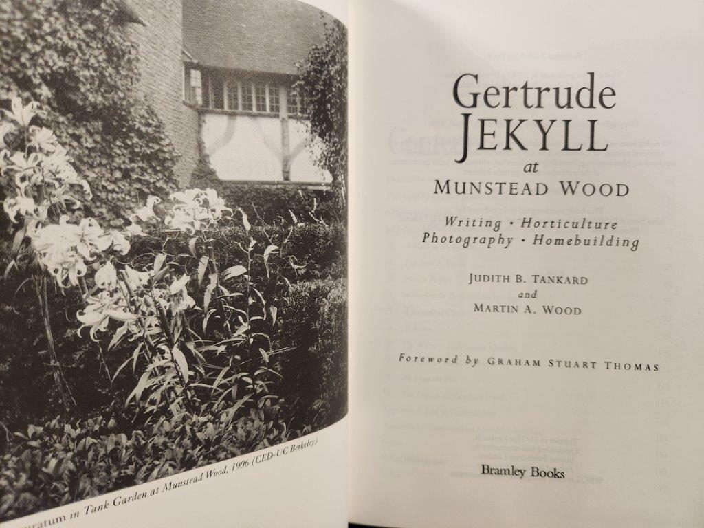 Book Collection of author Gertrude Jekyll