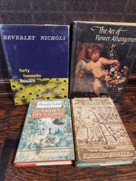 Book Collection of author Beverley Nichols, some 1st eds