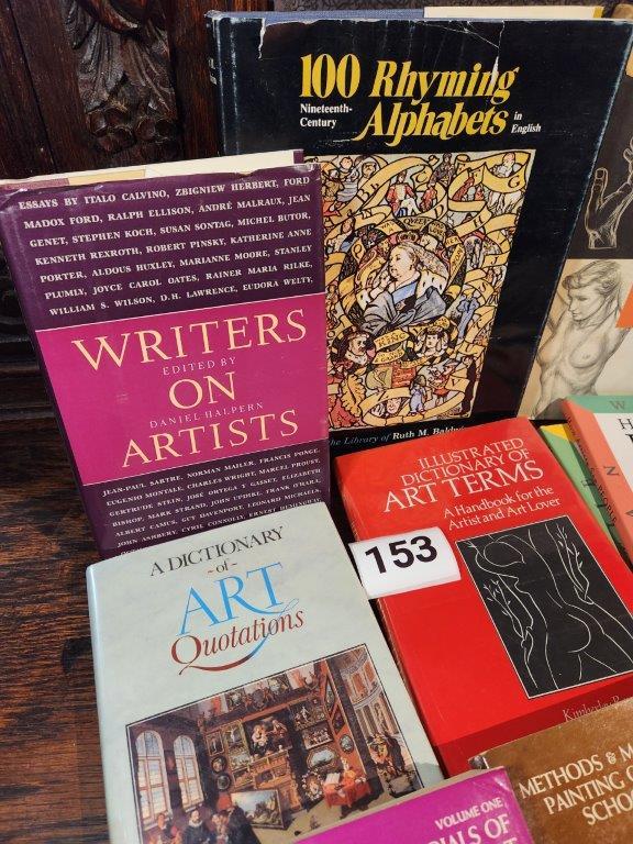 "Writers on Artists", "100 Rhyming Alphabets"