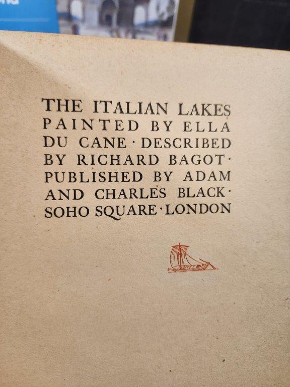 "Art Centers of the World, Rome", "The Italian Lakes"