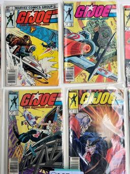Collection of Marvel "GI Joe" Comic Books