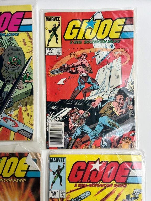 Collection of Marvel "GI Joe" Comic Books