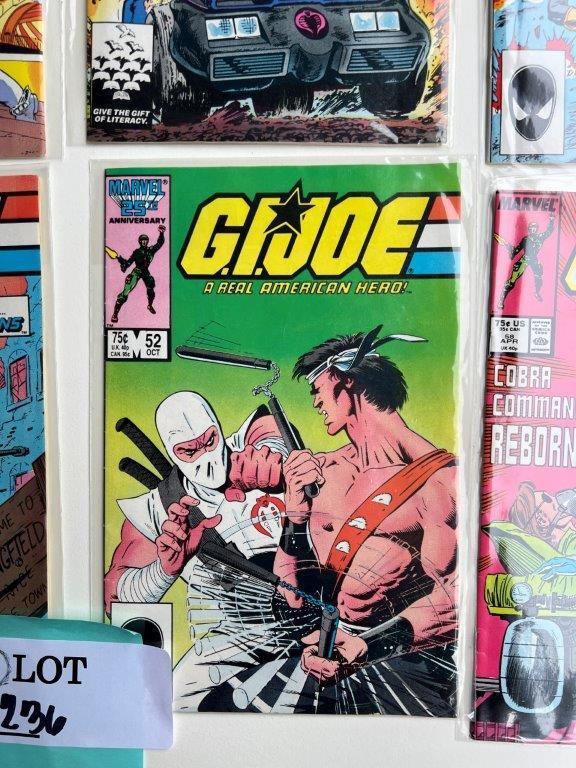 "GI Joe" Marvel Comic Books Assortment