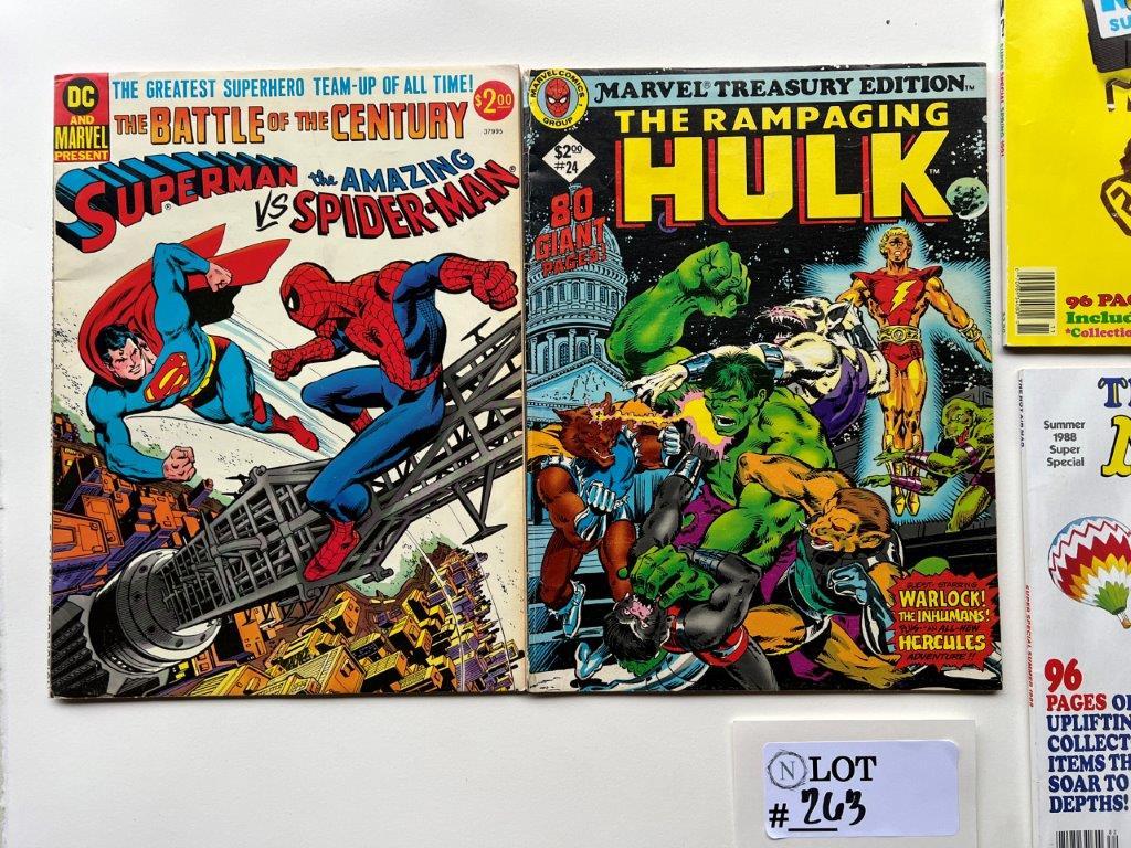 1976 DC and Marvel "Superman vs Spider Man"