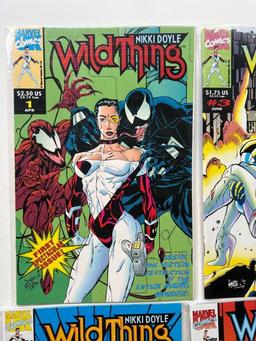 Marvel Comics Wild Thing Vols 1, 2, 3, 4, and 5