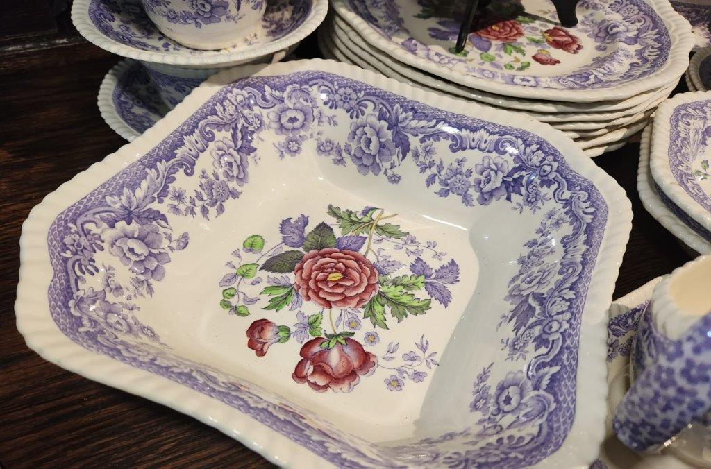 Copeland Spode of England "Mayflower" China Set