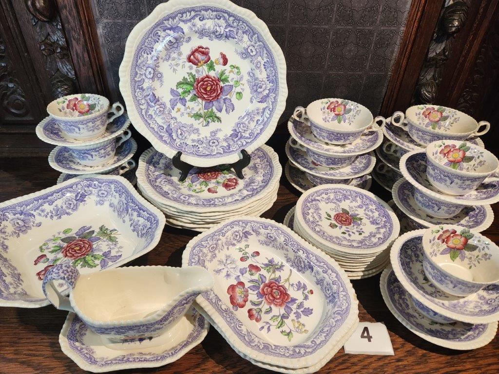 Copeland Spode of England "Mayflower" China Set