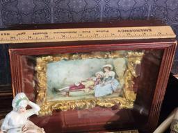 "Victorian Couple" Shadowbox Wall Art,