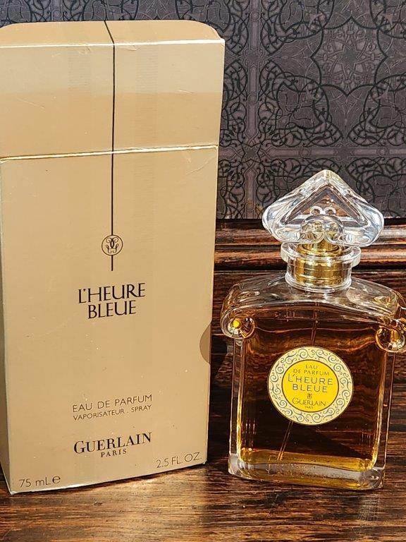 Guerlain "L Heure Bleue", and Prada "Amber" both orig box