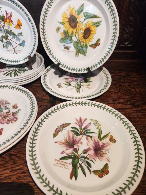 Set Portmeirion "Botanic Garden" Plates