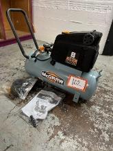 McGraw 8 Gallon Oil Free Portable Air Compressor