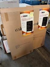 Pair NIB Winco Sidewalk A Frame Marker Boards