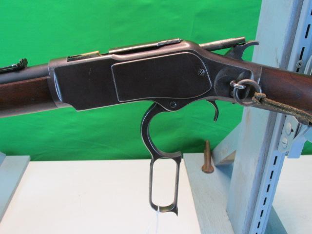 1900 Winchester Mod. 1873 44 Carbine w/saddle ring