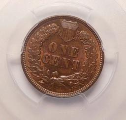 1888 INDIAN CENT PCGS MS-64 BROWN