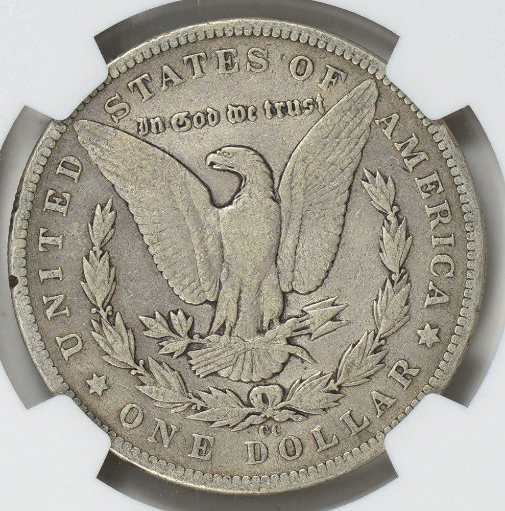 1893-CC MORGAN DOLLAR NGC VF DETAILS CLEANED