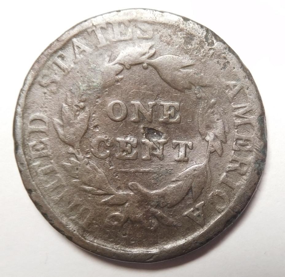 1811 LARGE CENT VG DETAILS BENT