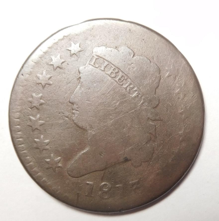 1813 LARGE CENT