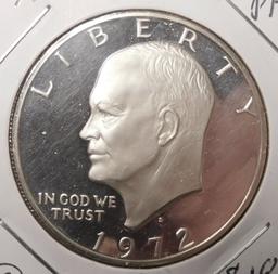 1972-S IKE DOLLAR GEM PROOF