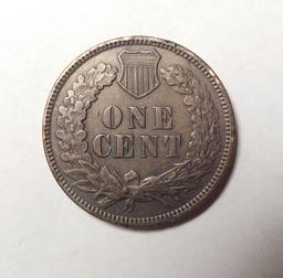 1872 INDIAN CENT XF-45